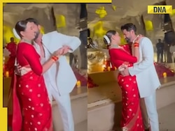 Watch: Sonakshi Sinha, Zaheer Iqbal romantically groove to Afreen Afreen at their reception, video goes viral