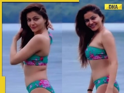 Rubina Dilaik brutally trolled for posing in bikini in viral video, netizens say 'kuch toh...'