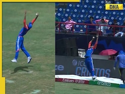 Watch: Axar Patel pulls off stunning one-handed catch to dismiss Mitchell Marsh during IND vs AUS Super 8 clash