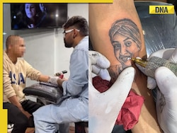 Viral video: Man faces backlash for tattoo of 'Vada Pav Girl', watch