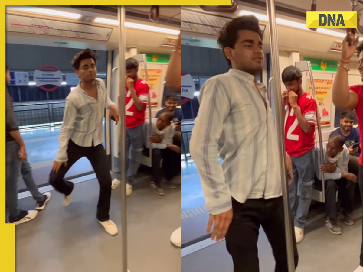 Man's epic dance to 'Nacho Nacho' inside Delhi metro gets thumbs down from netizens, watch viral video