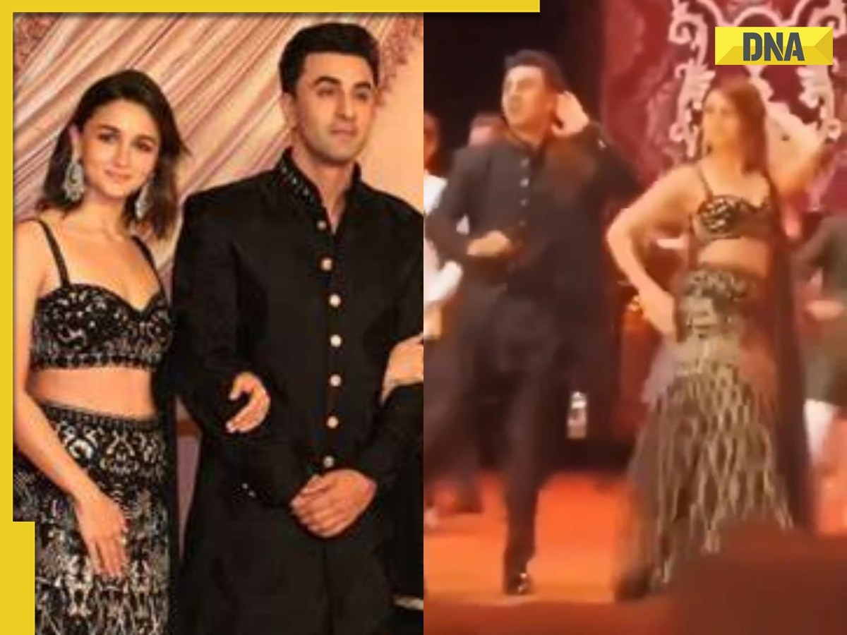 Watch: Alia Bhatt steals the show as she grooves to 'Show Me The Thumka' with Ranbir at Anant Ambani-Radhika's sangeet