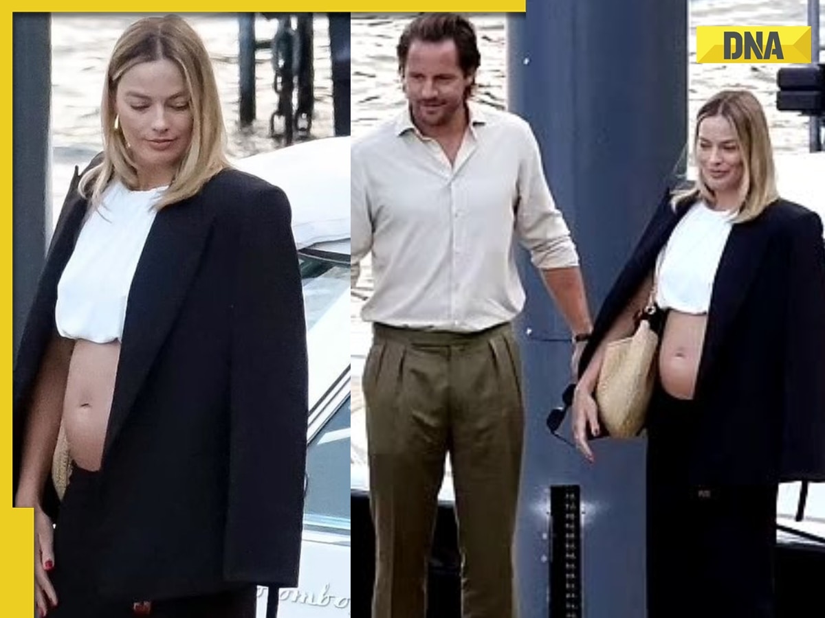 Margot Robbie confirms pregnancy with husband Tom Ackerely, debuts baby bump in viral photos