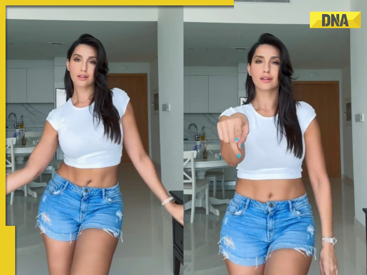 Watch: Nora Fatehi adds her own 'spice' to Vicky Kaushal, Karan Aujla's latest hit Tauba Tauba; video goes viral