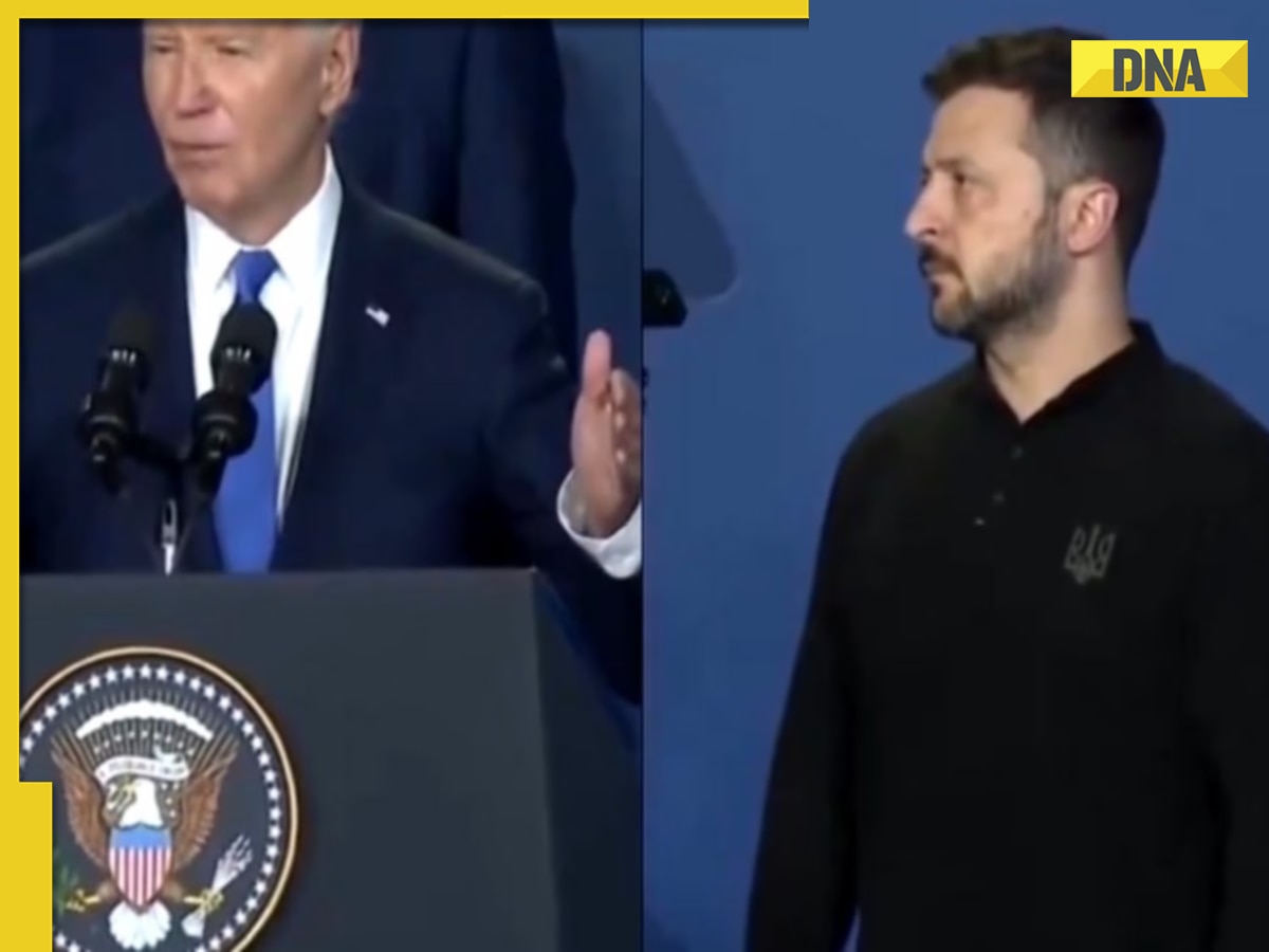 US President Joe Biden introduces Ukraine President Zelenskyy as Putin, then says...