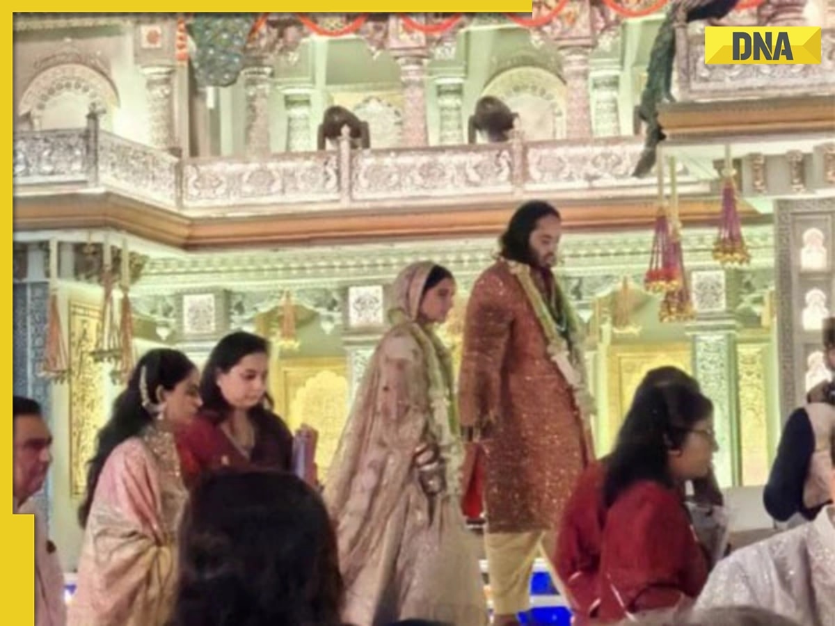 Ambani wedding: Anant Ambani and Radhika Merchant are now married, first wedding pic goes viral