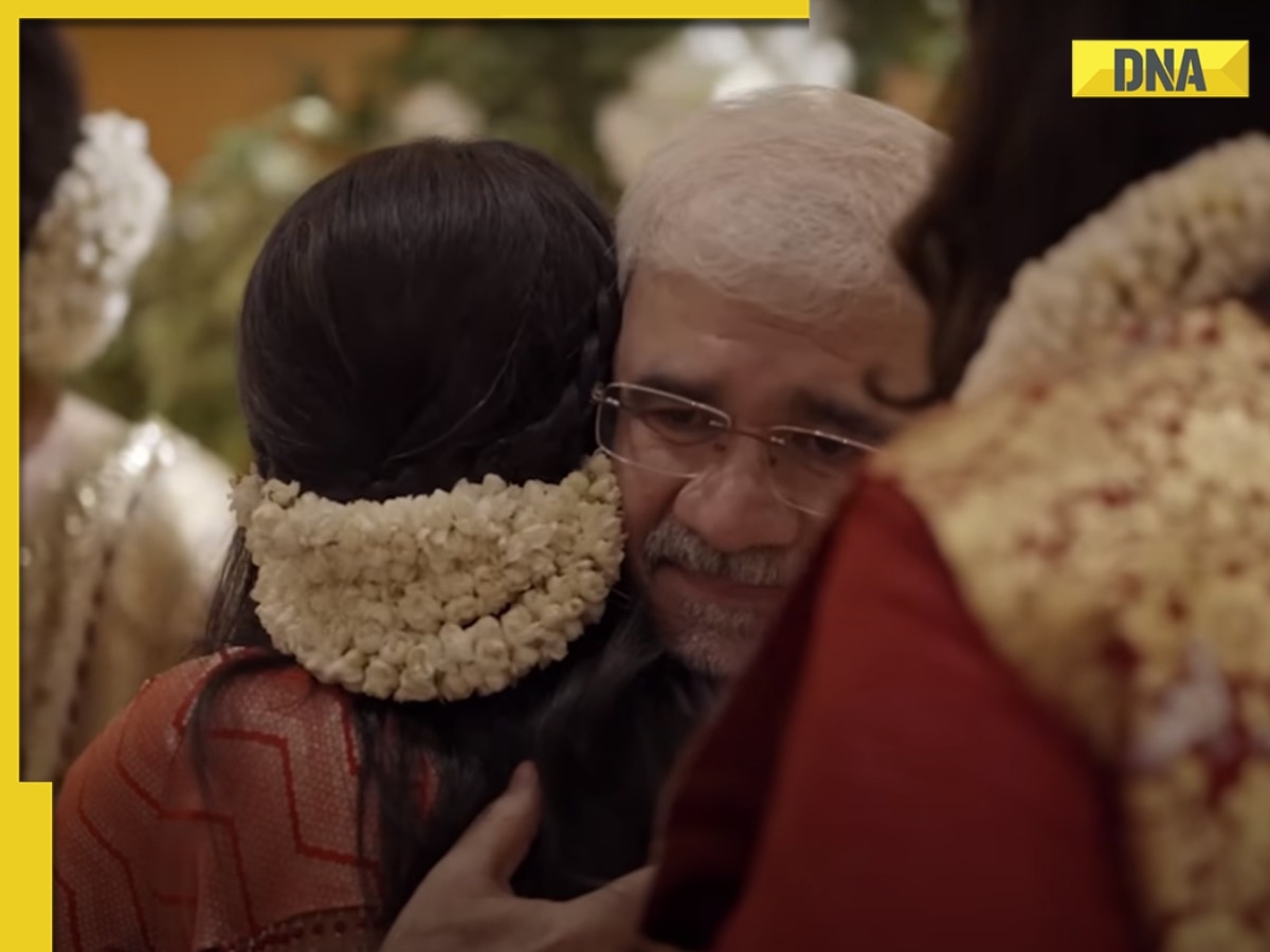 Viral video: Radhika Merchant's father breaks down ahead of her wedding; hugs son-in-law Anant Ambani's bride, watch