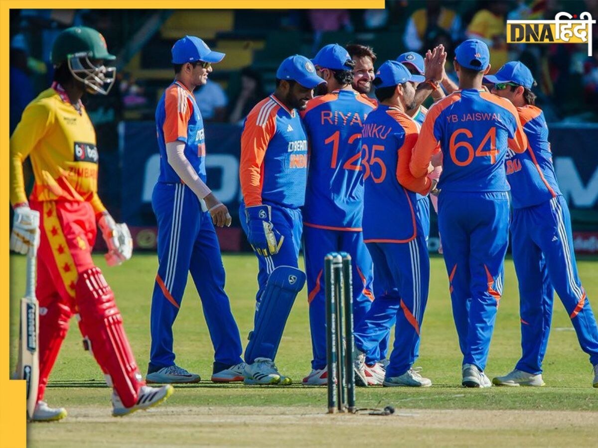 IND vs ZIM Match Highlights: पहले सैमसन फिर मुकेश ने किया कमाल, टीम इंडिया ने 4-1 से जीती सीरीज, जिम्बाब्वे को 42 रनों से हराया