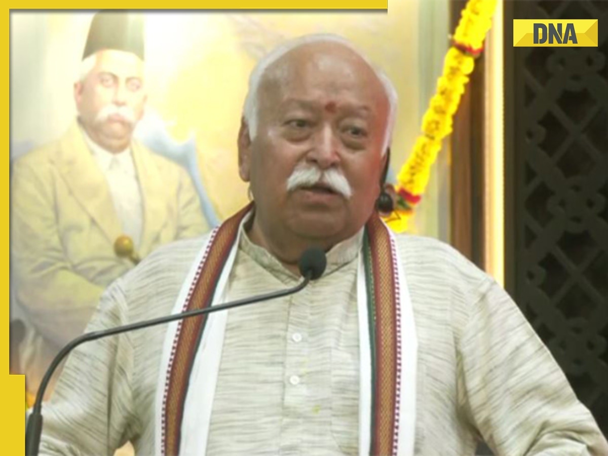 'A man wants to become Superman, Dev, Bhagwan,' says RSS chief Mohan Bhagwat, Congress links it to...