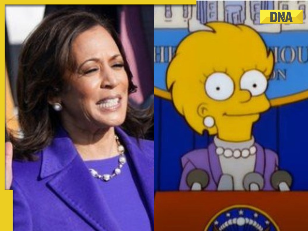 Watch: Did The Simpsons predict Kamala Harris beating Donald Trump in US Elections? Viral video from 2000 shows...