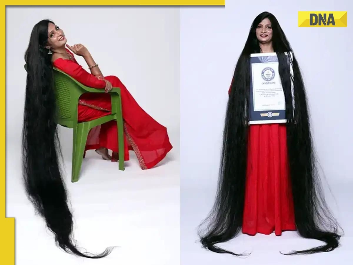 Meet woman, an Indian who has the longest hair in the world, length of her hair is...