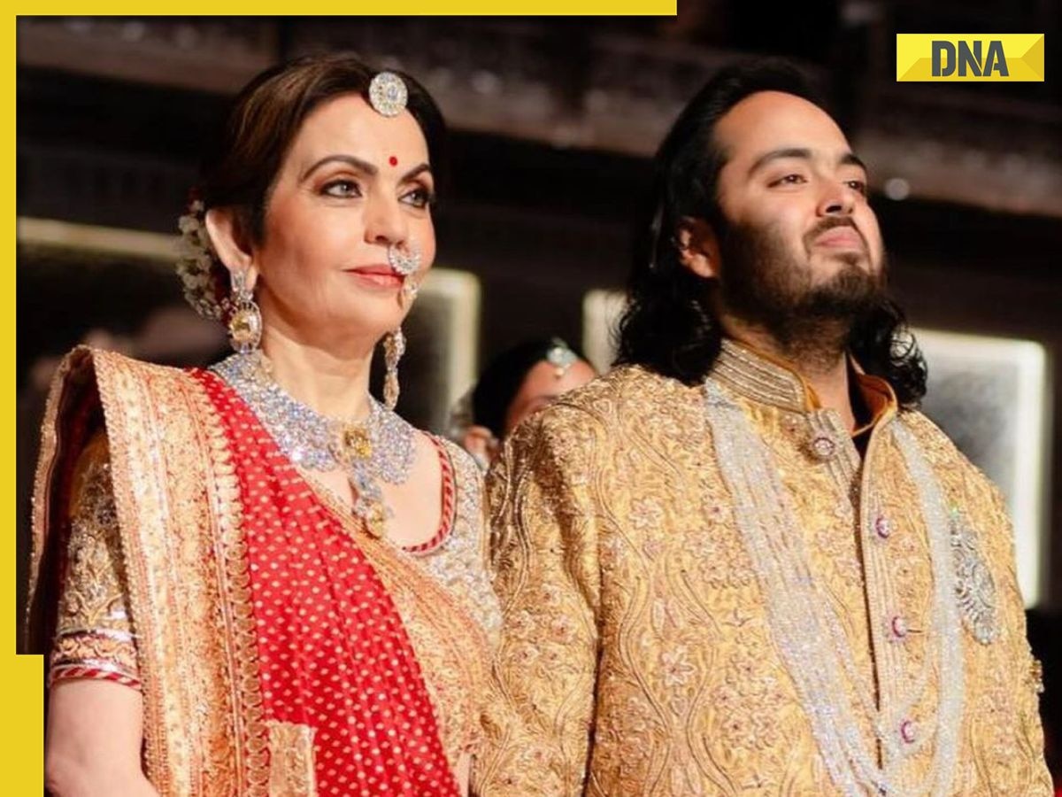 Mukesh Ambani's son Anant Ambani's wedding sarpech was designed by Nita Ambani by using...