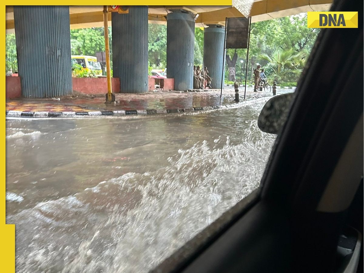 Delhi-NCR weather update: Rains lash parts of National Capital, waterlogging in several areas, traffic hit