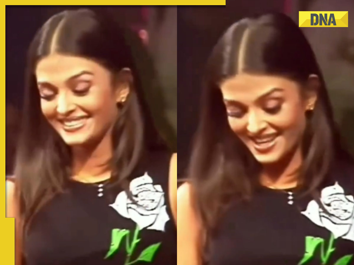 Aishwarya Rai Aishwarya Rai sings 'Meri Saanson Mein Basa Hai'; Salman Khan's 'reaction' has fans amused, video goes viral