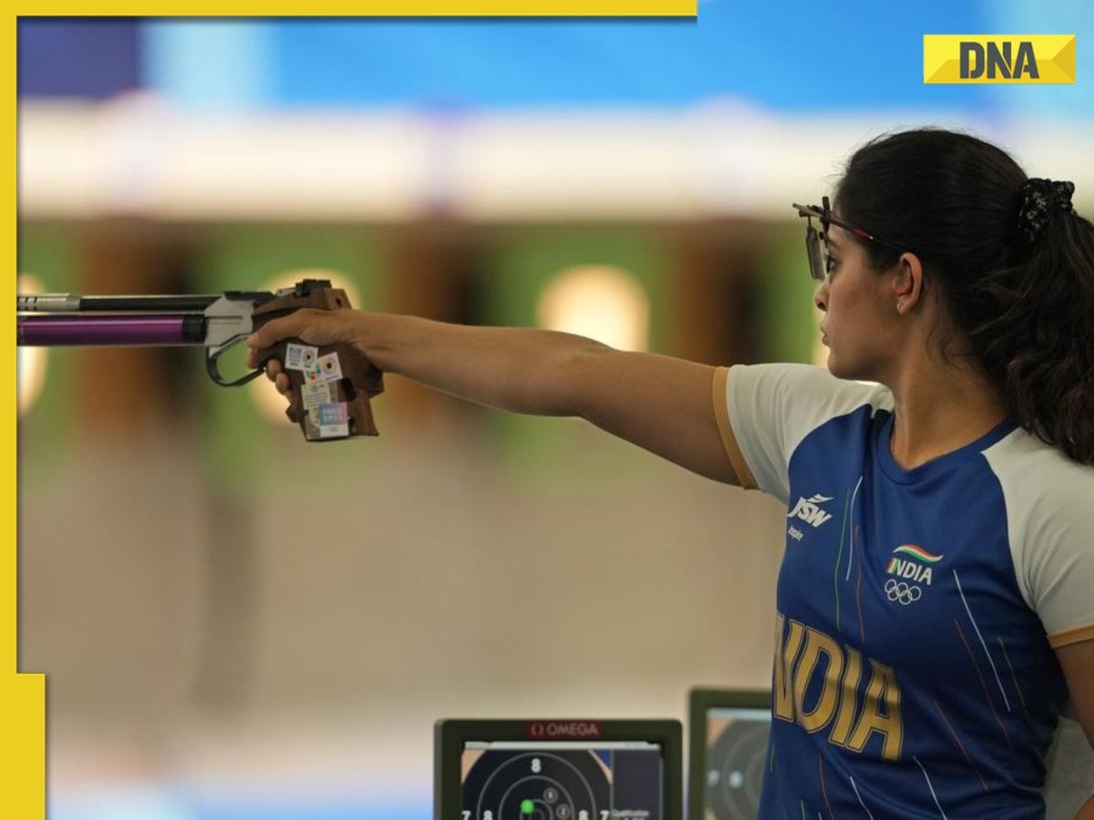 Paris Olympics 2024: Manu Bhaker qualifies for final of women's 10m air pistol, Rhythm Sangwan eliminated