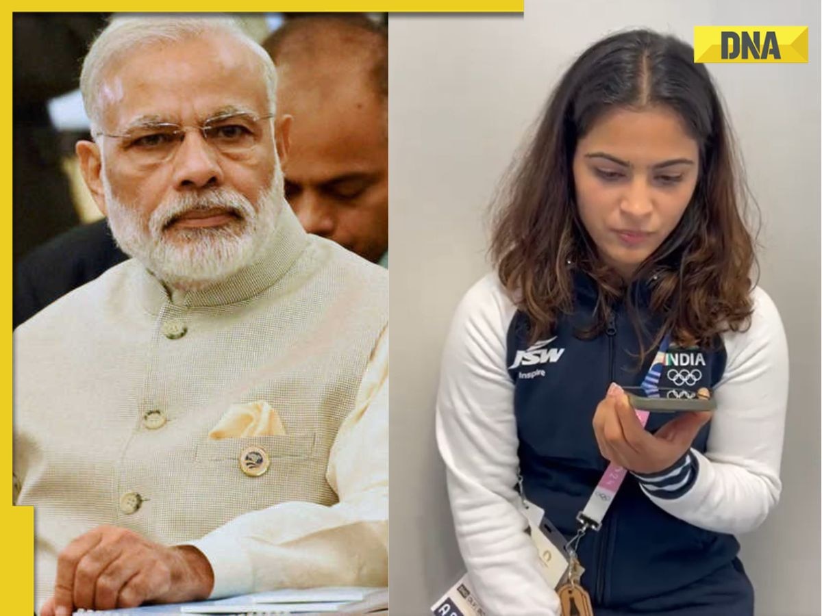 Watch: PM Narendra Modi calls up Manu Bhaker after winning India’s first medal at Paris Olympics 2024