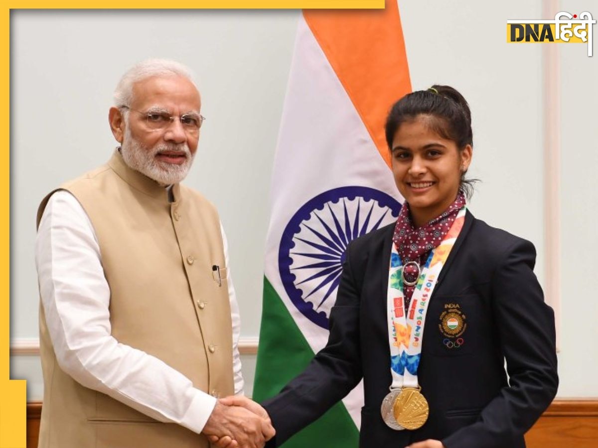 Manu Bhaker के ओलंपिक मेडल जीतने पर खुशी से झूमा देश, PM Modi से लेकर इन दिग्गज नेताओं ने दी बधाई