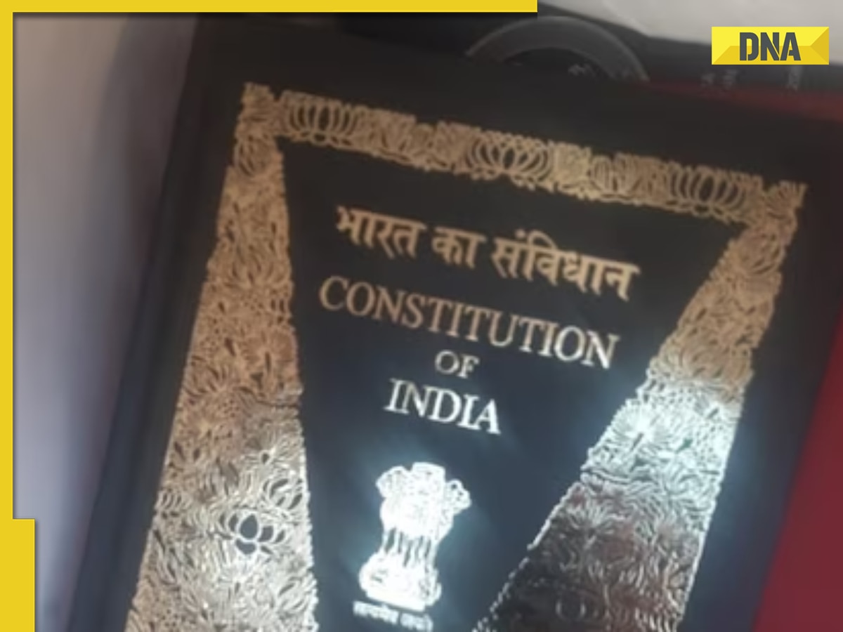 Rare first edition of Indian Constitution auctioned, sold for record price of Rs...