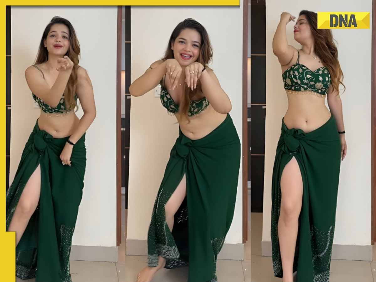 Viral video: Woman's hot dance to Tamannah Bhatia's Aaj Ki Raat sets social media on fire, watch