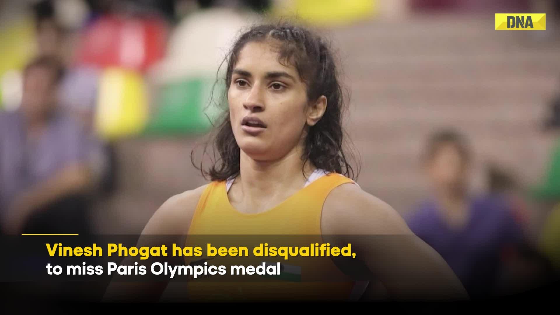 Breaking Olympics 2024: Heartbreak For India! Vinesh Phogat Disqualified Ahead Of Gold Match