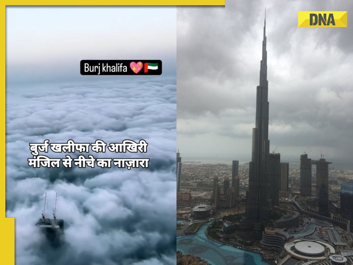 Watch: Stunning view of clouds over Dubai from Burj Khalifa; video goes viral