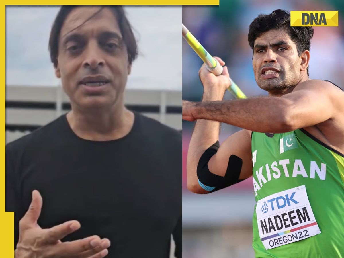 Neeraj Chopra vs Arshad Nadeem Shoaib Akhtar's tweet after Nadeem's