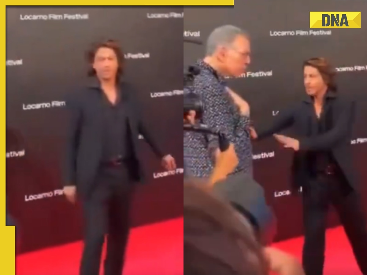 'Shame on you': Shah Rukh Khan slammed for 'pushing' old man at Locarno film festival, fans defend star