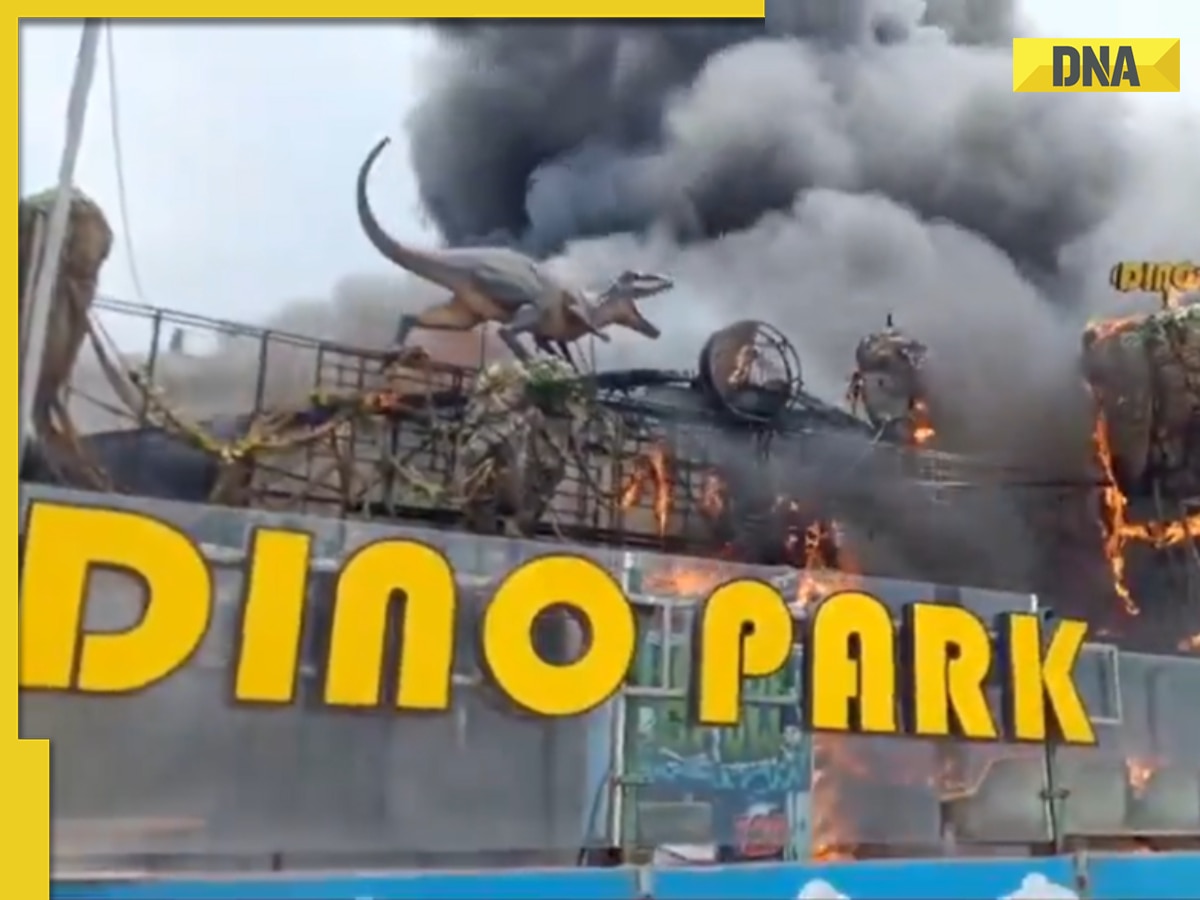 Visakhapatnam: Massive fire in amusement park, watch video