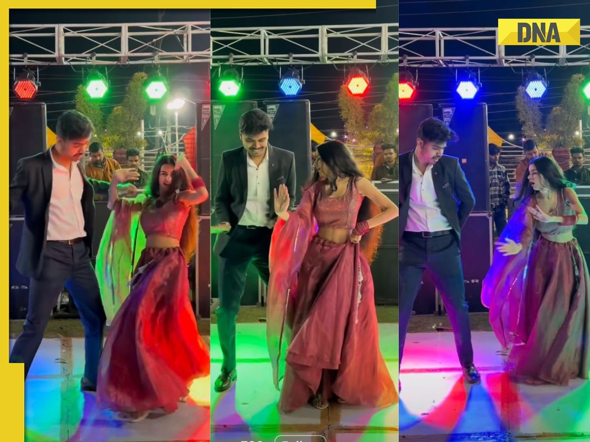 Viral video: Couple dances to 'chunari-chunari' at wedding sparks online admiration, watch