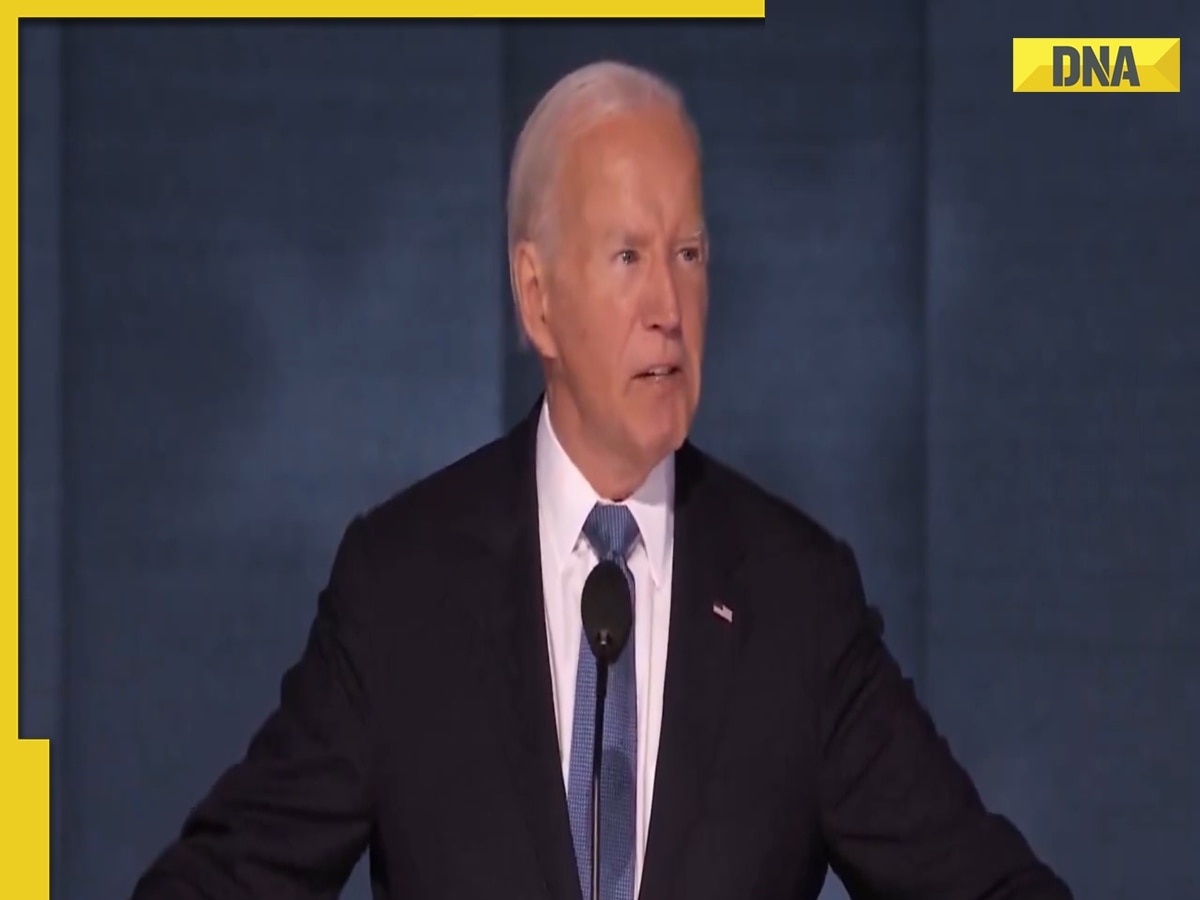 'He is the...': Joe Biden blasts former President Donald Trump in Democratic Convention speech