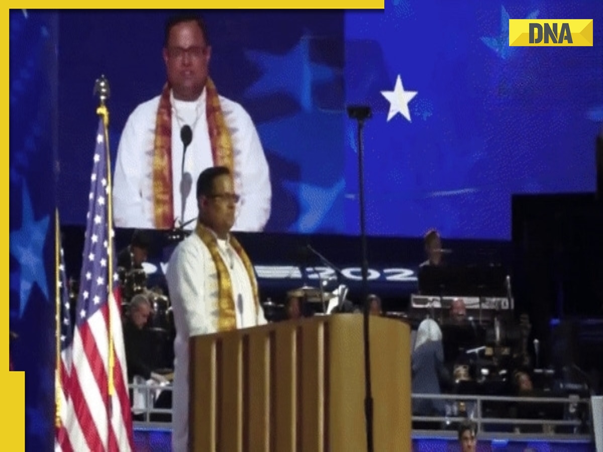 Democratic National Convention Day 3: Hindu prayers held on stage in Chicago