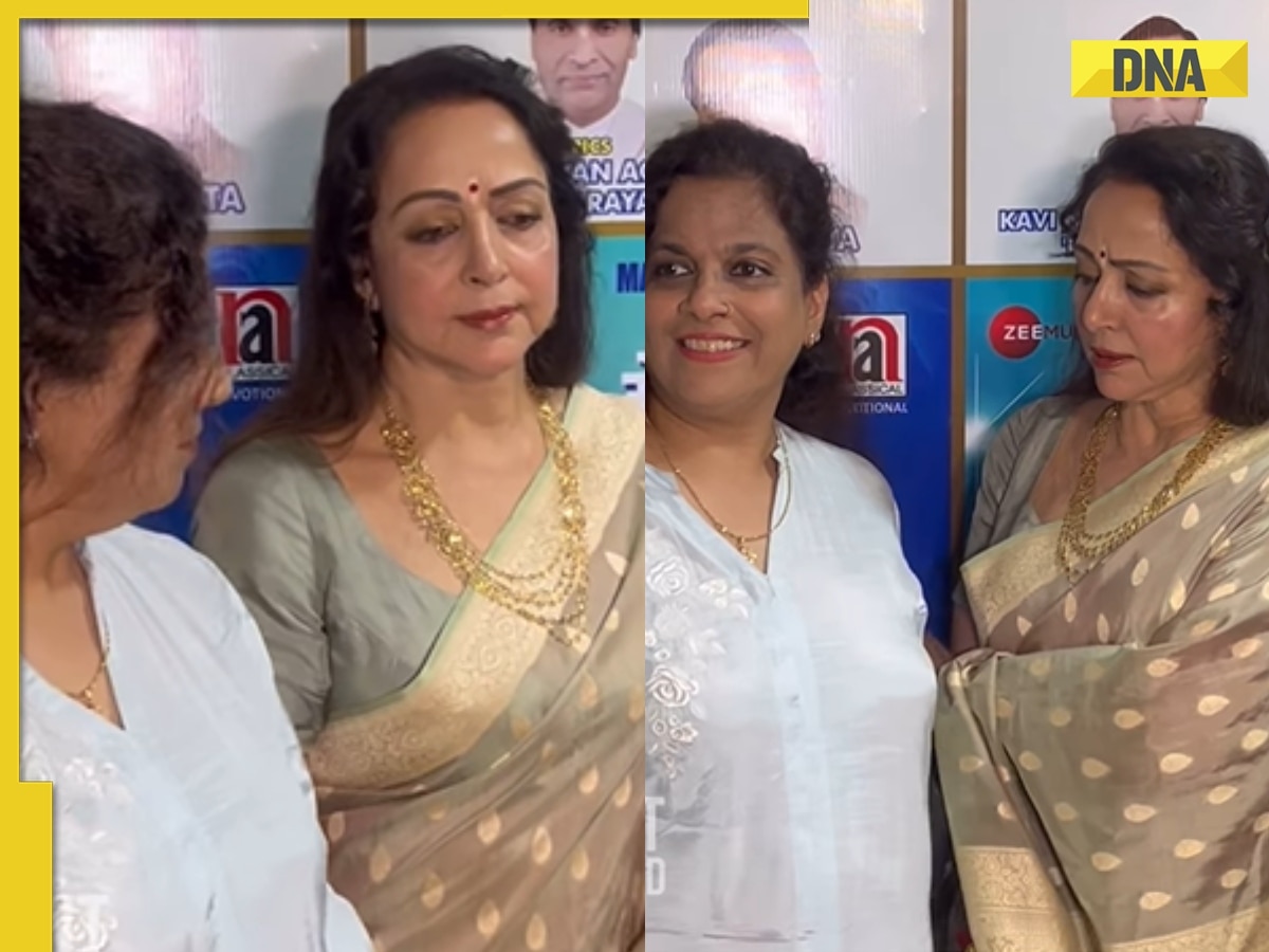 Watch: Hema Malini asks fan to not touch her, gets irritated while clicking photo, video goes viral