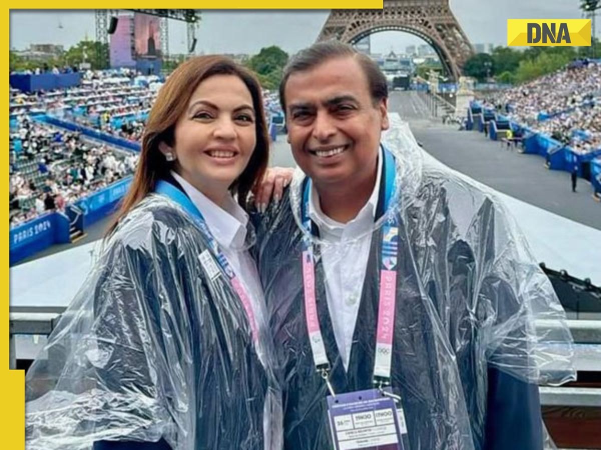 Viral video: Nita Ambani, Mukesh Ambani spotted taking quiet evening walk together in Switzerland, watch