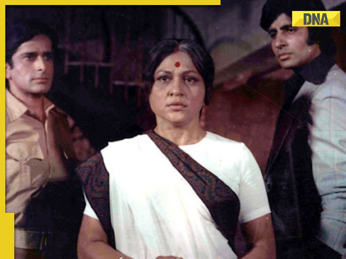 Not Nirupa Roy, this actress was first choice to play Amitabh Bachchan and Shashi Kapoor's mother in Deewaar