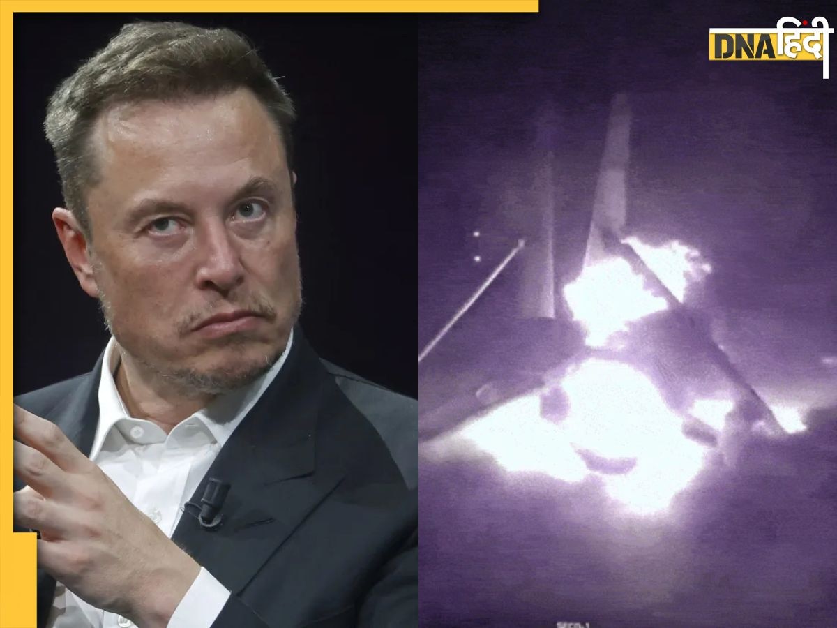 लैंडिग करते समय फटा Elon Musk का  Falcon 9 रॉकेट , SpaceX पर लगी ये रोक, देखें VIDEO