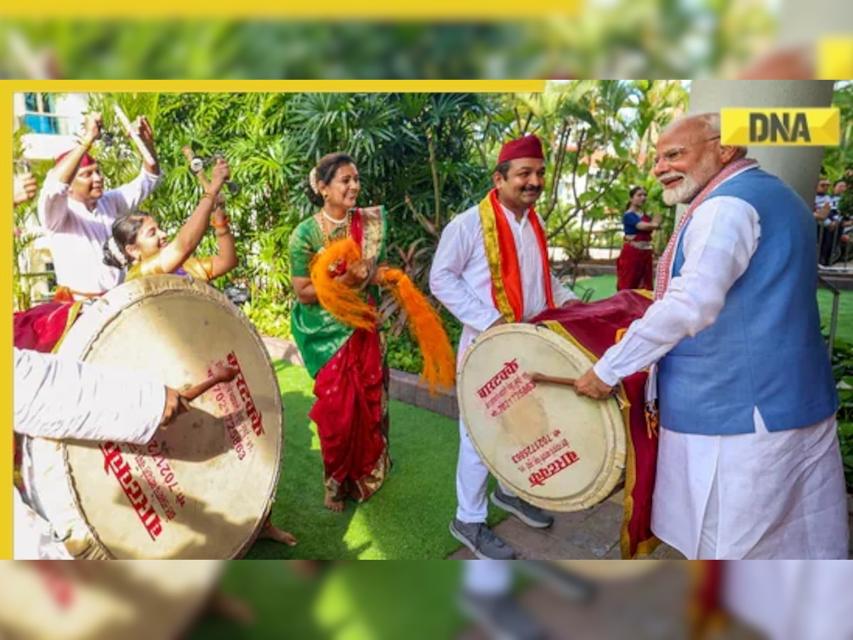 Watch: PM Modi receives warm welcome as he arrives in Singapore, shows off his ‘dhol’ skills