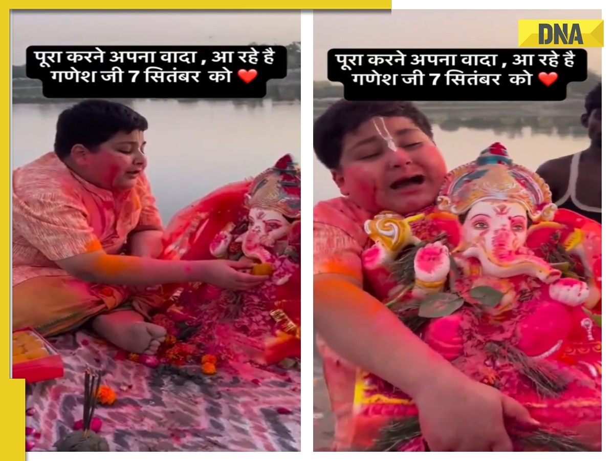 Viral video: 'Oh my friend Ganesha...': Little boy's heartfelt chant for god will melt your heart! WATCH