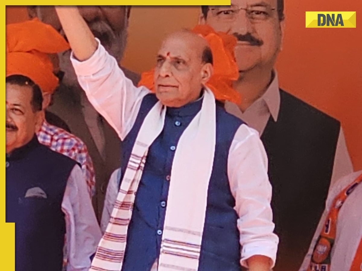 'Ready for dialogue with Pakistan if...': Defence Minister Rajnath Singh in J-K election rally