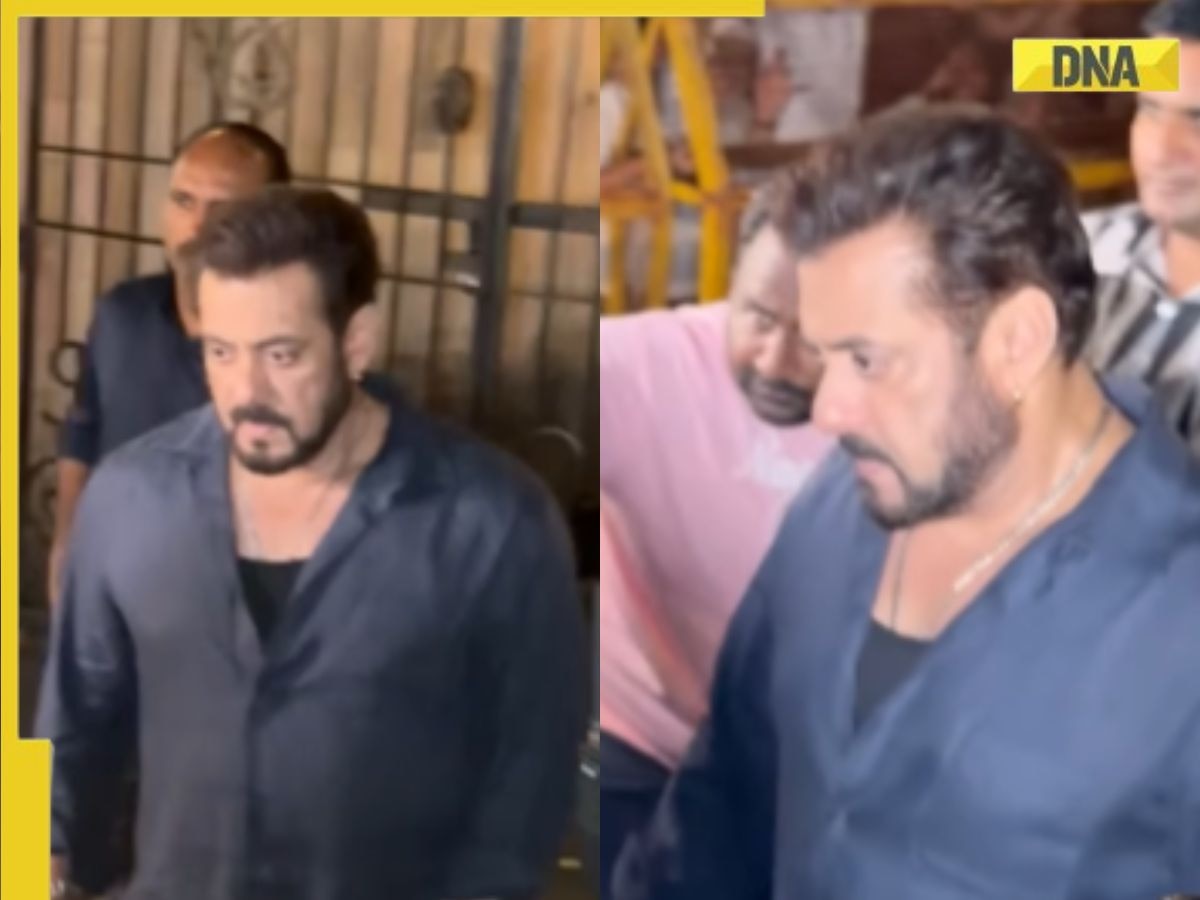 Watch: Salman Khan returns to Mumbai, visits Malaika Arora and her family after father's death