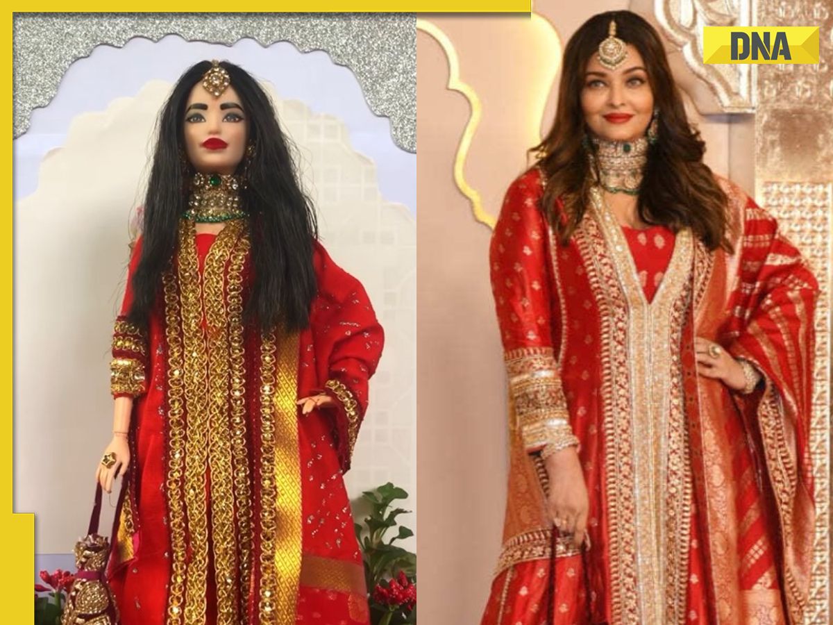 This viral Aishwarya Rai Bachchan inspired doll has an Anant Ambani, Radhika Merchant connection; watch video This viral Aishwarya Rai Bachchan inspired doll has an Anant Ambani, Radhika Merchant connection; watch video