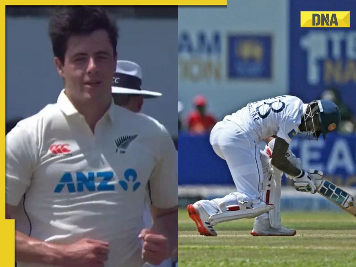 SL vs NZ, 1st Test: William O'Rourke stuns Pathum Nissanka with an inswinging yorker - Watch