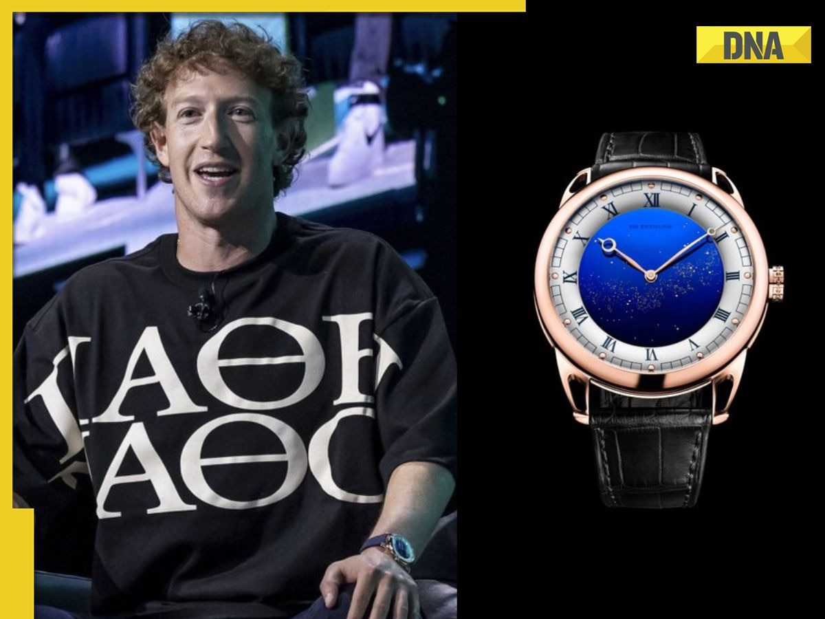 Meta CEO Mark Zuckerberg spotted wearing watch made from…; it costs over Rs…