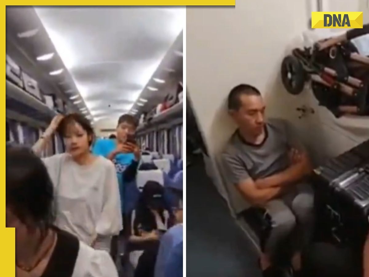 'People sitting outside...:' YouTuber shares striking similarity between Indian, Chinese trains, watch viral video here