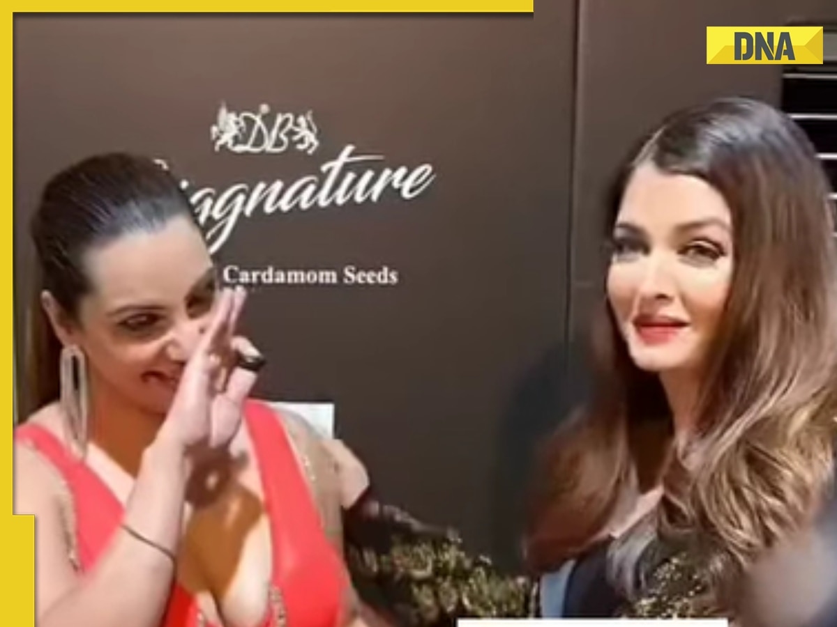 Aishwarya Rai Bachchan consoles and hugs anchor who gets emotional after meeting her at IIFA 2024, video goes viral