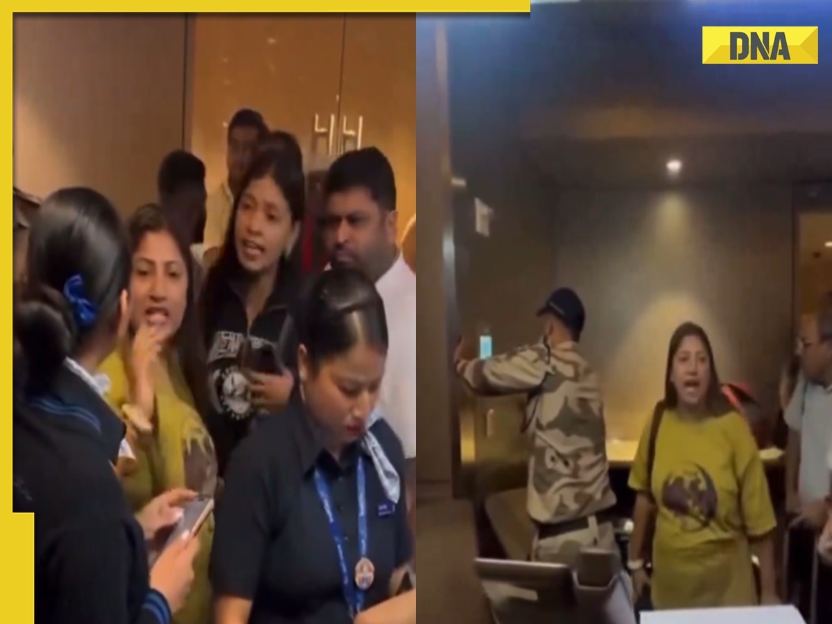 Angry Indigo passengers scream at airline staff over flight delay, watch viral video