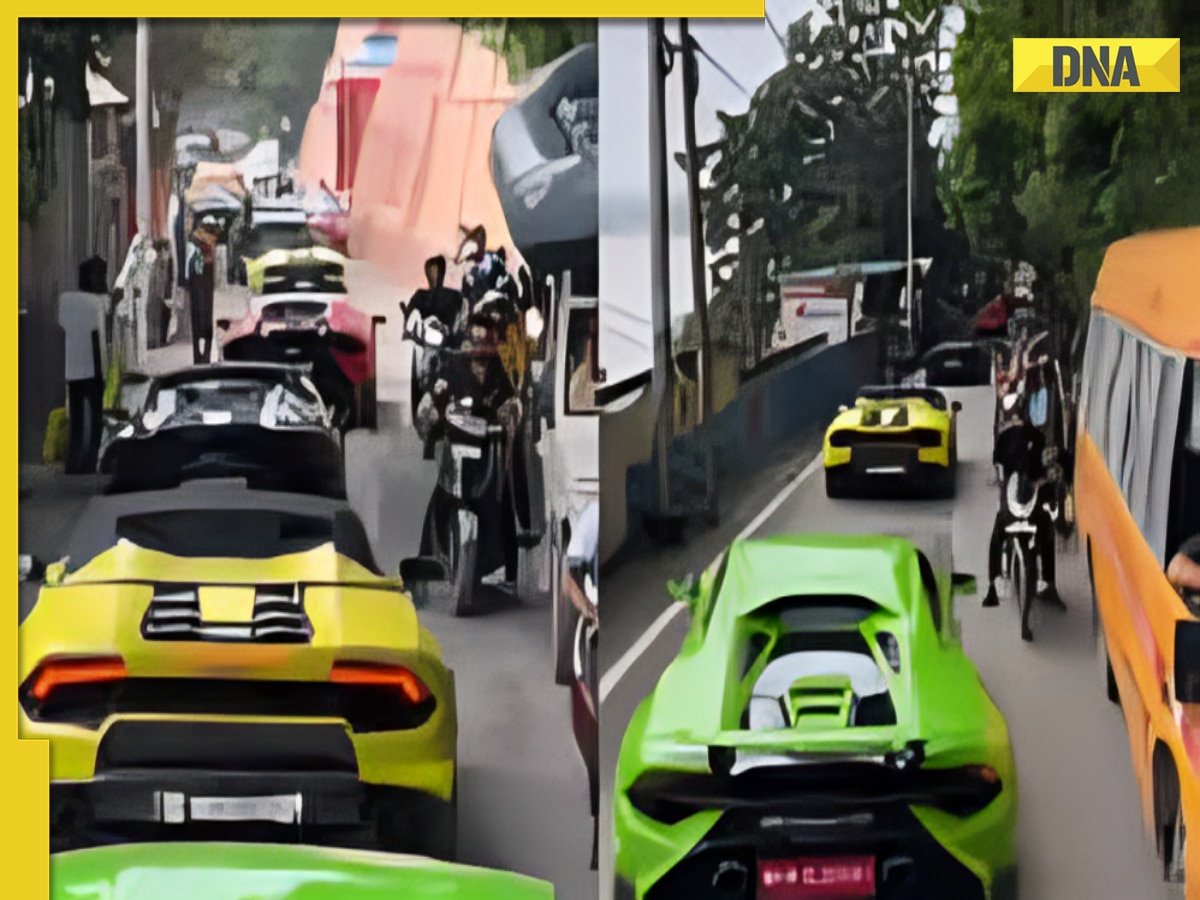 71 Lamborghini takes up street of Uttarakhand's Mussoorie, video goes viral