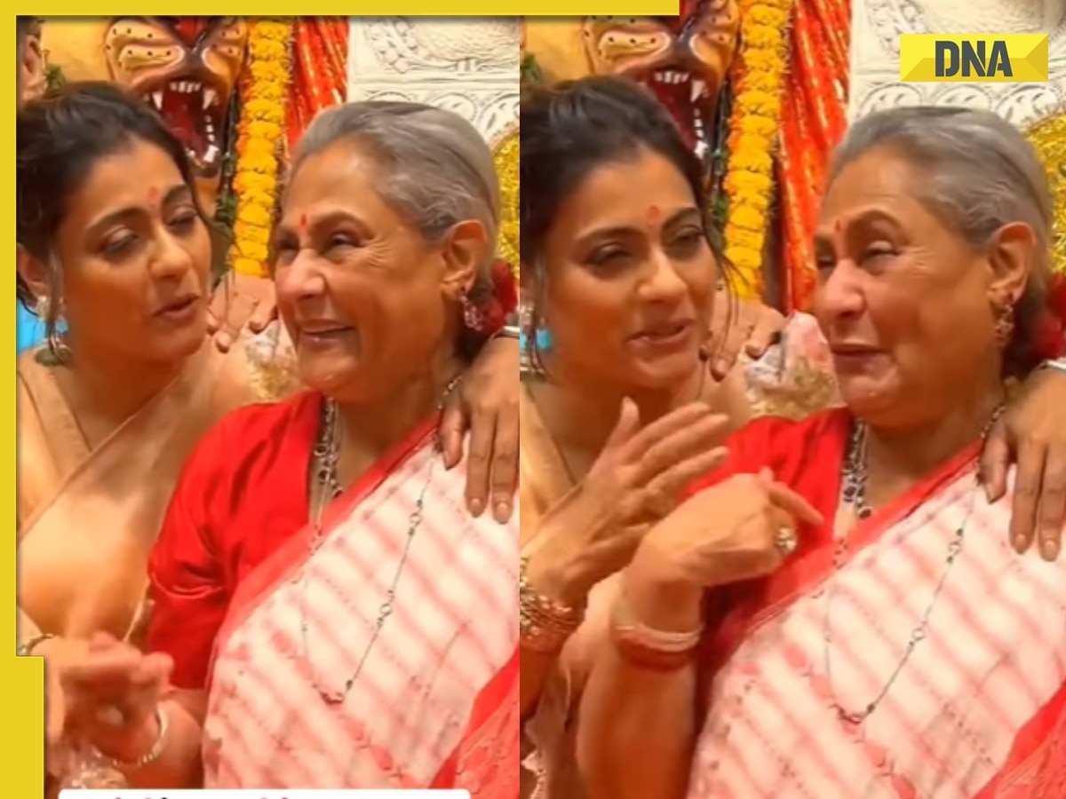 Watch: Kajol makes Jaya Bachchan laugh in viral video, netizens say 'she deserves an award'