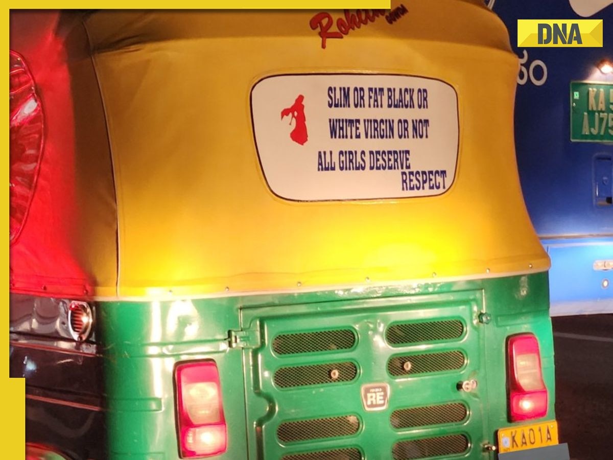 ‘Virgin or not all girls...': Internet divided over viral slogan on Bengaluru auto