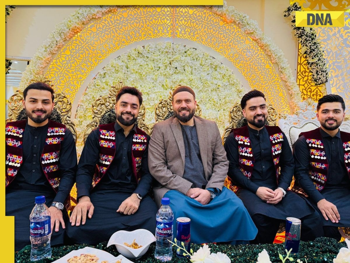 Afghanistan star Rashid Khan gets married in dazzling event in Kabul, wedding videos and pics go viral 