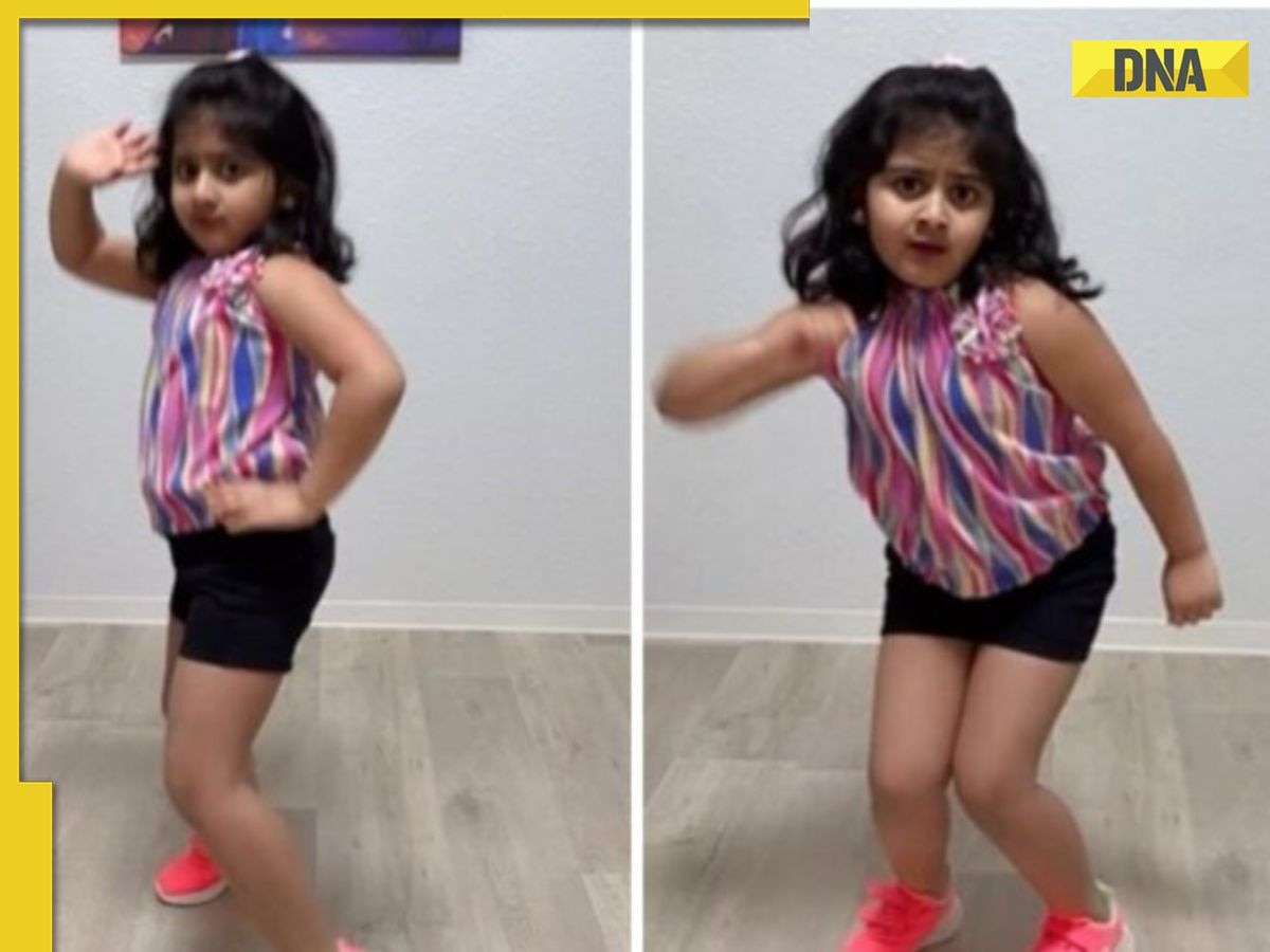 Viral video: Little girls’ adorable dance on Gulabi Sadi song wins heart online, watch